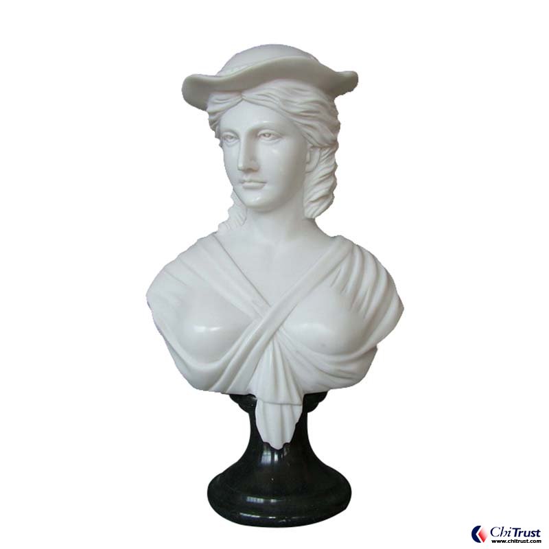 Carving bust sculpture